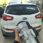 Kia Sportage перед установкой автономного котла для подогрева ДВС